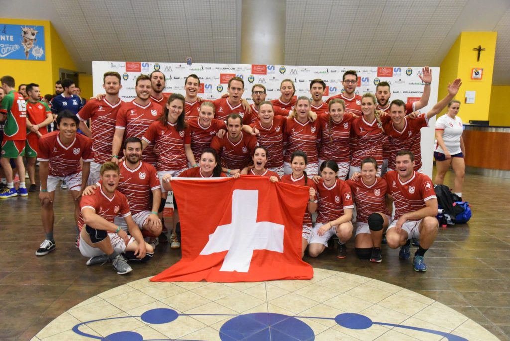 Dodgeball Euro 2018 équipe suisse