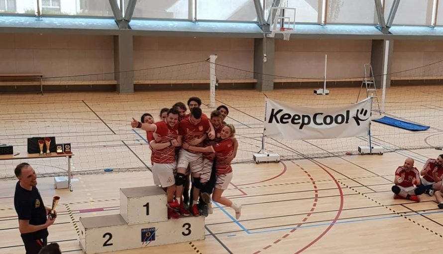Open de France de dodgeball 2018 - podium suisse