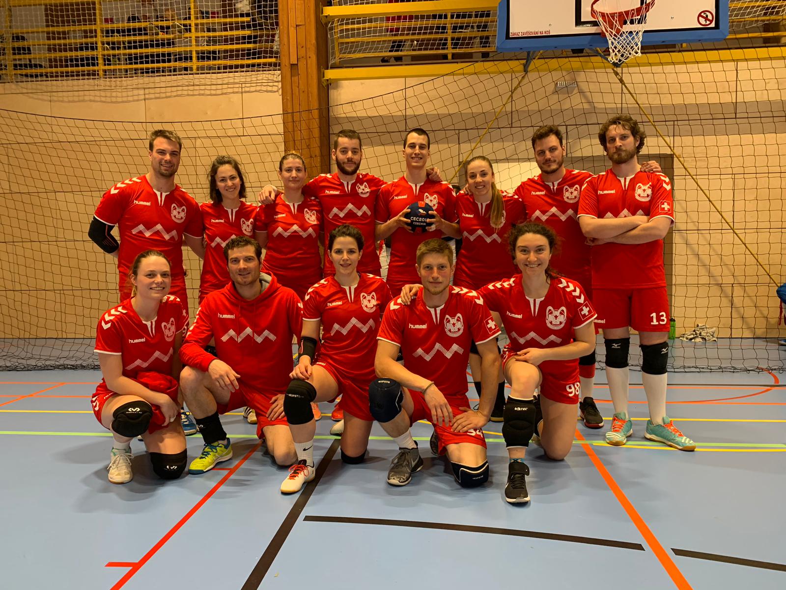 Dodgeball FSD Equipe suisse mixte CEC 2019