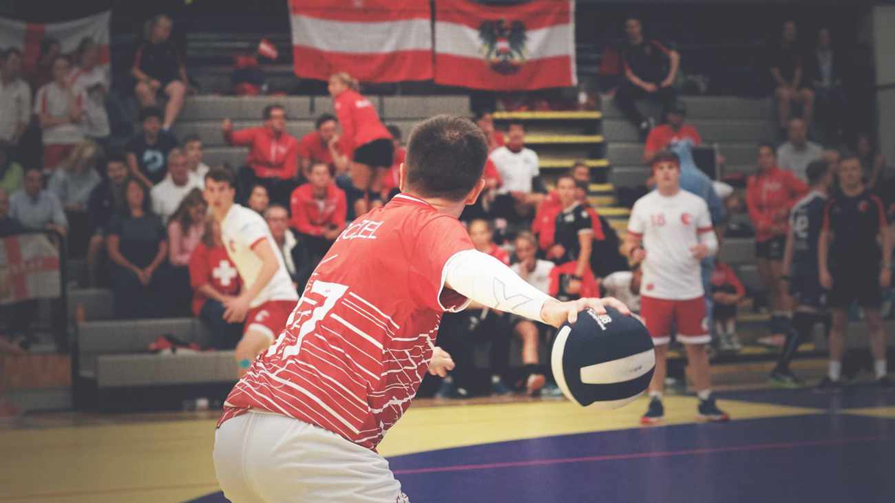 swiss dodgeballer playing